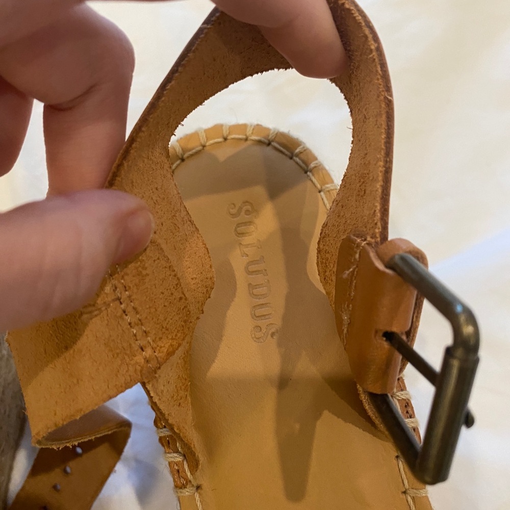 Soludos Minorca High Platform Espadrille Wedges size 8 - Picture 12 of 14